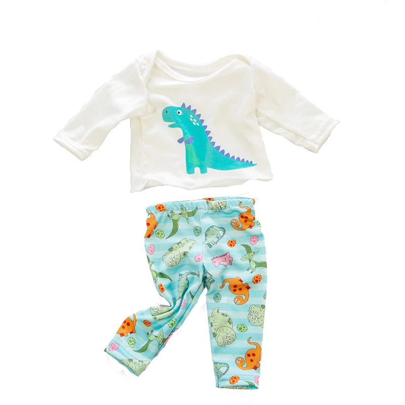 Одежда для кукол новорожденных 18 дюймов 43 см Красная Звезда Корона Единорог