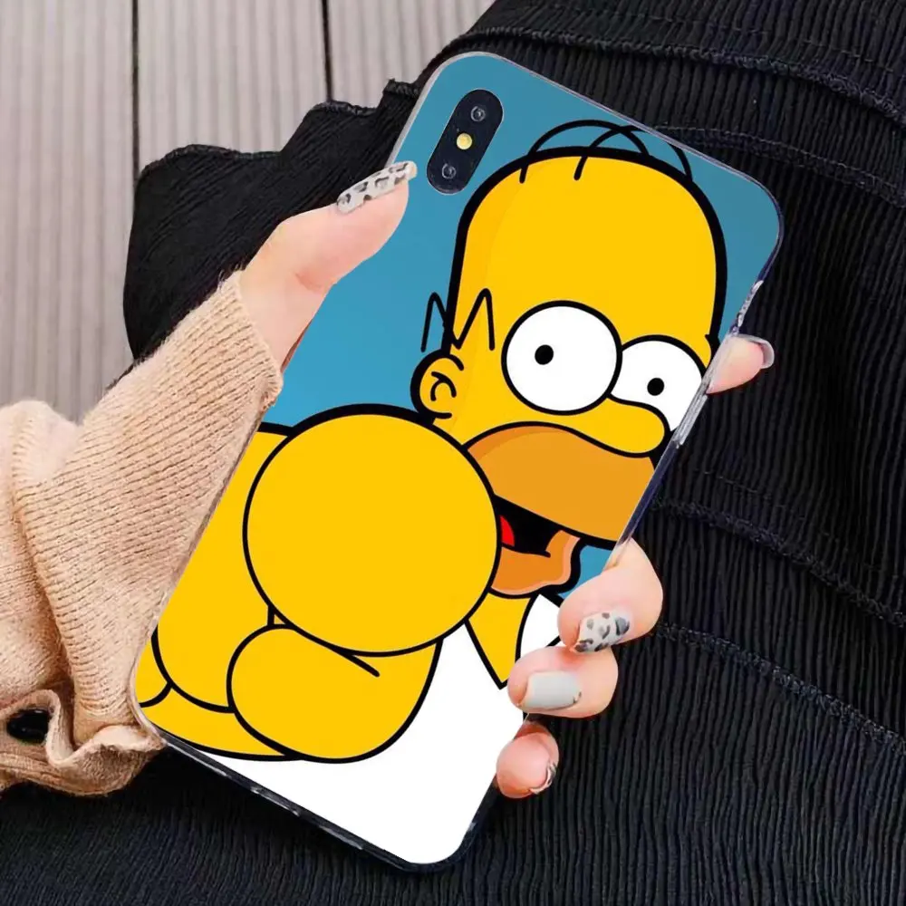 Симпсоны для Xiaomi Redmi 4A 7A S2 Note 8 3 3S 4 4X 5 Plus 6 7 6A Pro Pocophone F1 Rainbow силиконовый чехол