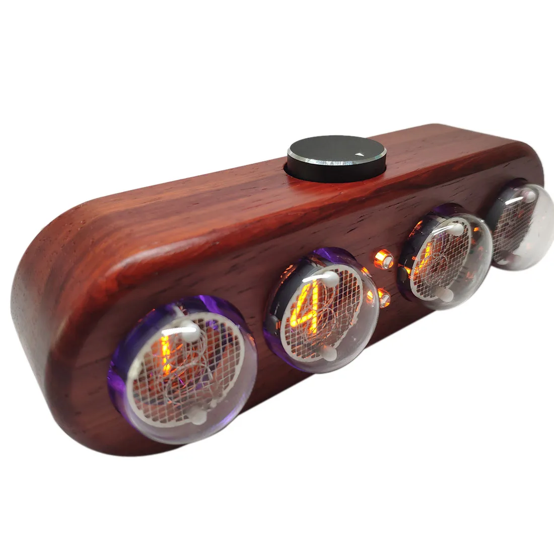 Новое поступление 1 шт в 4 деревянные светящиеся трубки часы цифровой будильник с