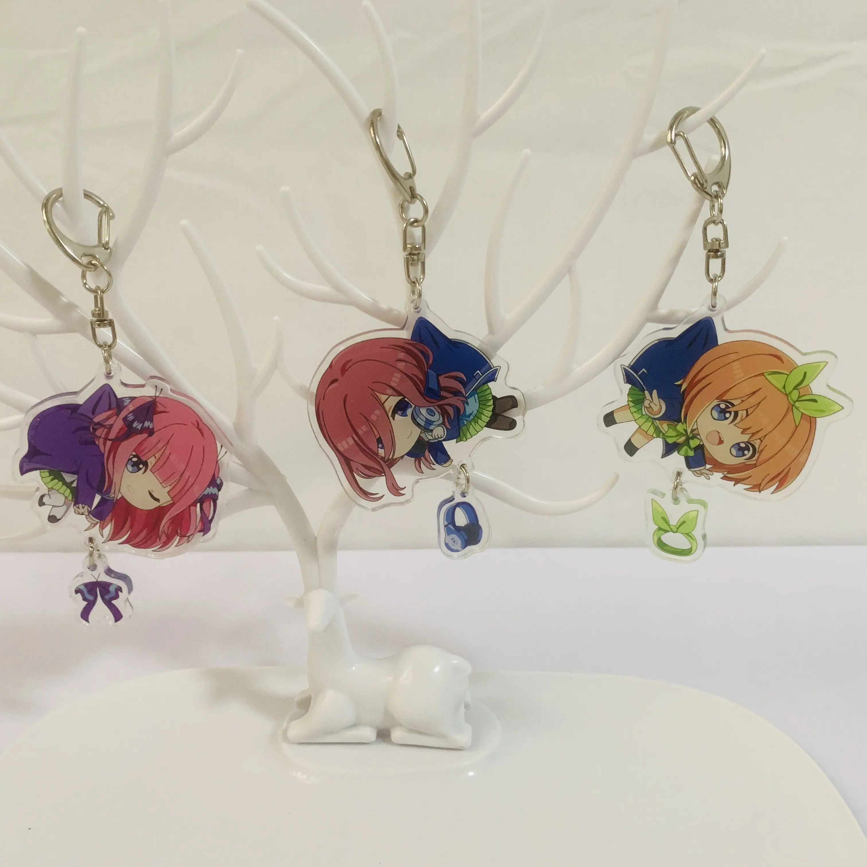 Брелок для косплея из акрила аниме милый брелок с подвеской в сумку Накано ичика