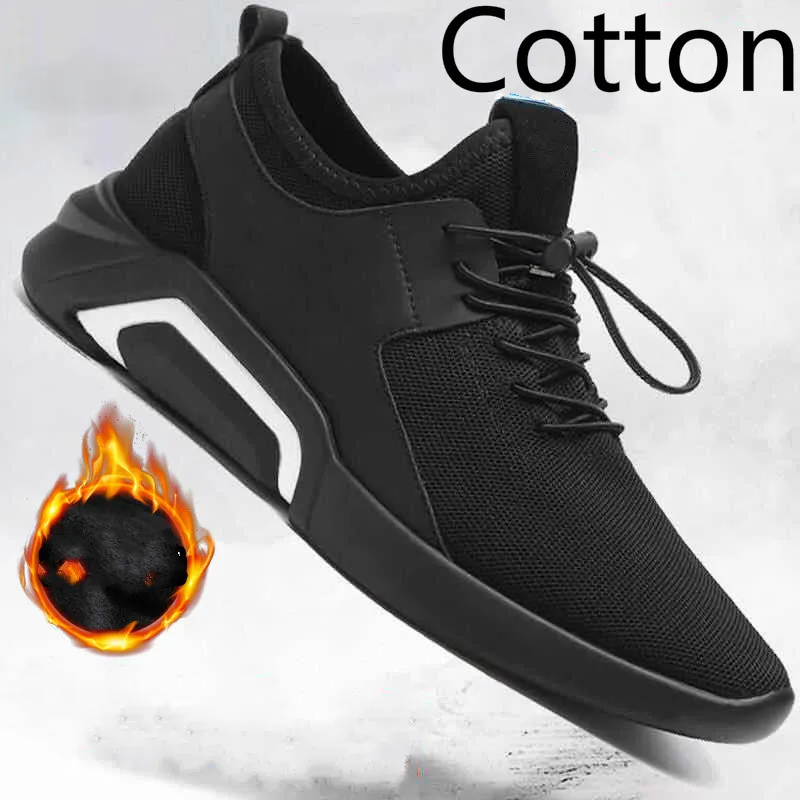 Новинка 2019 мужская повседневная обувь на плоской подошве Кроссовки из дышащего