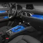 Для Mazda CX-5 2017-2021 центральная консоль салона автомобиля, прозрачная фотопленка для ремонта от царапин, аксессуары, установка