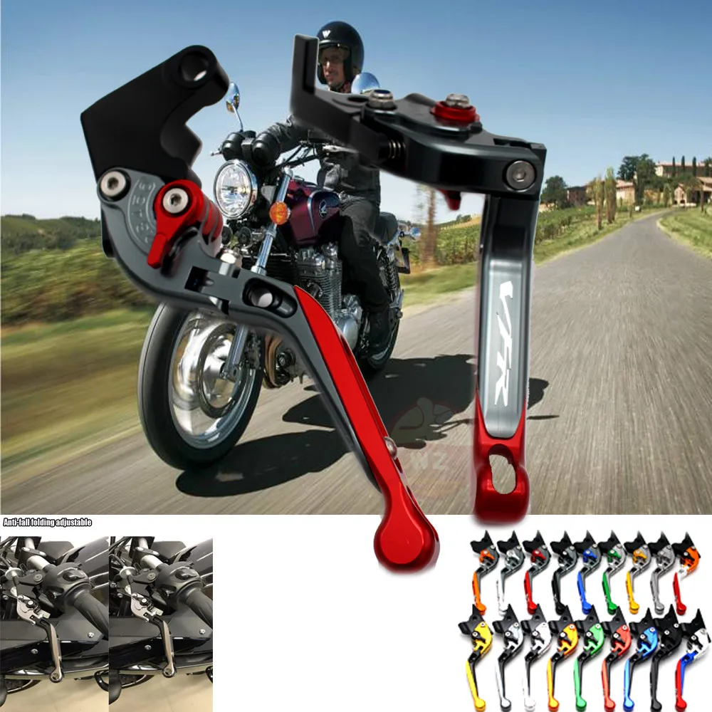 Для Honda VFR 800 F 2002 - 2018 VFR800 2003 2004 2005 2006 Мотоцикл Регулируемый складной выдвижной мото