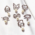 Винтажная брошь с имитацией жемчуга и подвеской, булавки, женские пуговицы для свадебного украшения, Модная бижутерия, аксессуары для рукоделия