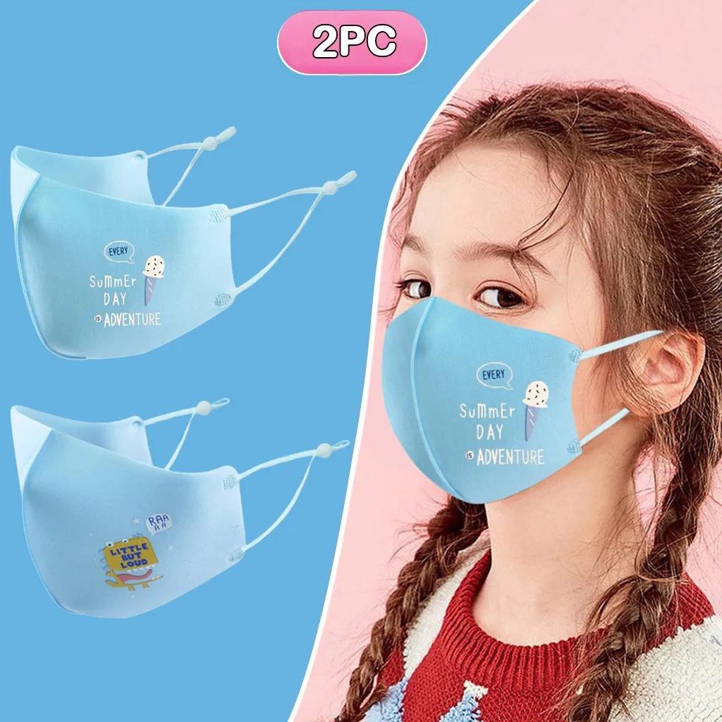 2 шт. для улицы с рисунком детей моющиеся mаscara ветронепроницаемые тусклые милые