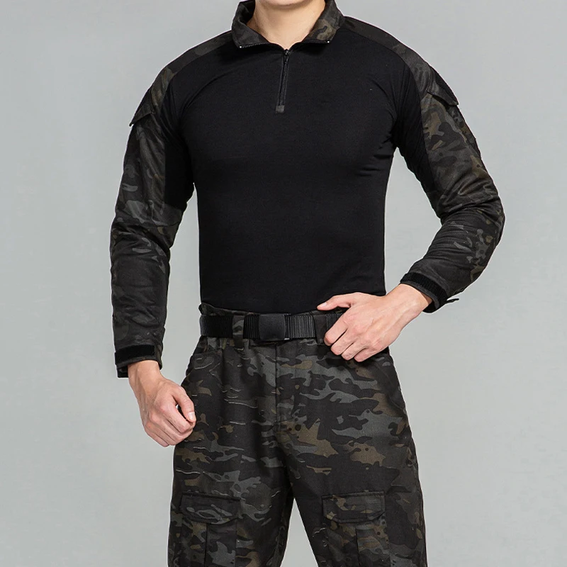 Men's Tactical Gen2 Uniform Combat Shirt &amp Pants Camouflage Airsoft Military Suit Hunting Shooting Clothes Set | Спорт и