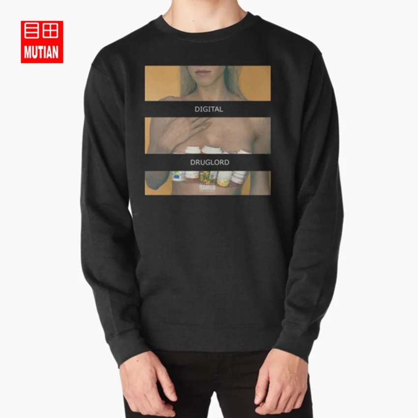 Blackbear Digital Druglord толстовки свитшоты blackbear digital druglord mansionz кашемировая петля мертвых роз для музыкальных выступлений, для чтения рэпа