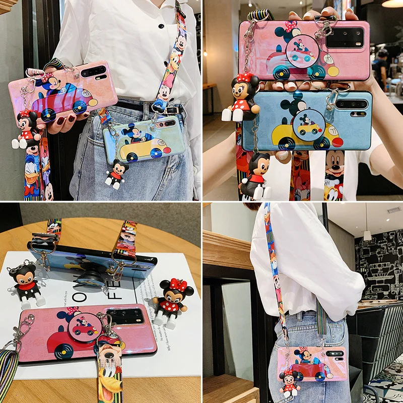 Милые силиконовые чехлы Disney с Микки Маусом чехол для телефона куклой Iphone 11Pro MAX 12