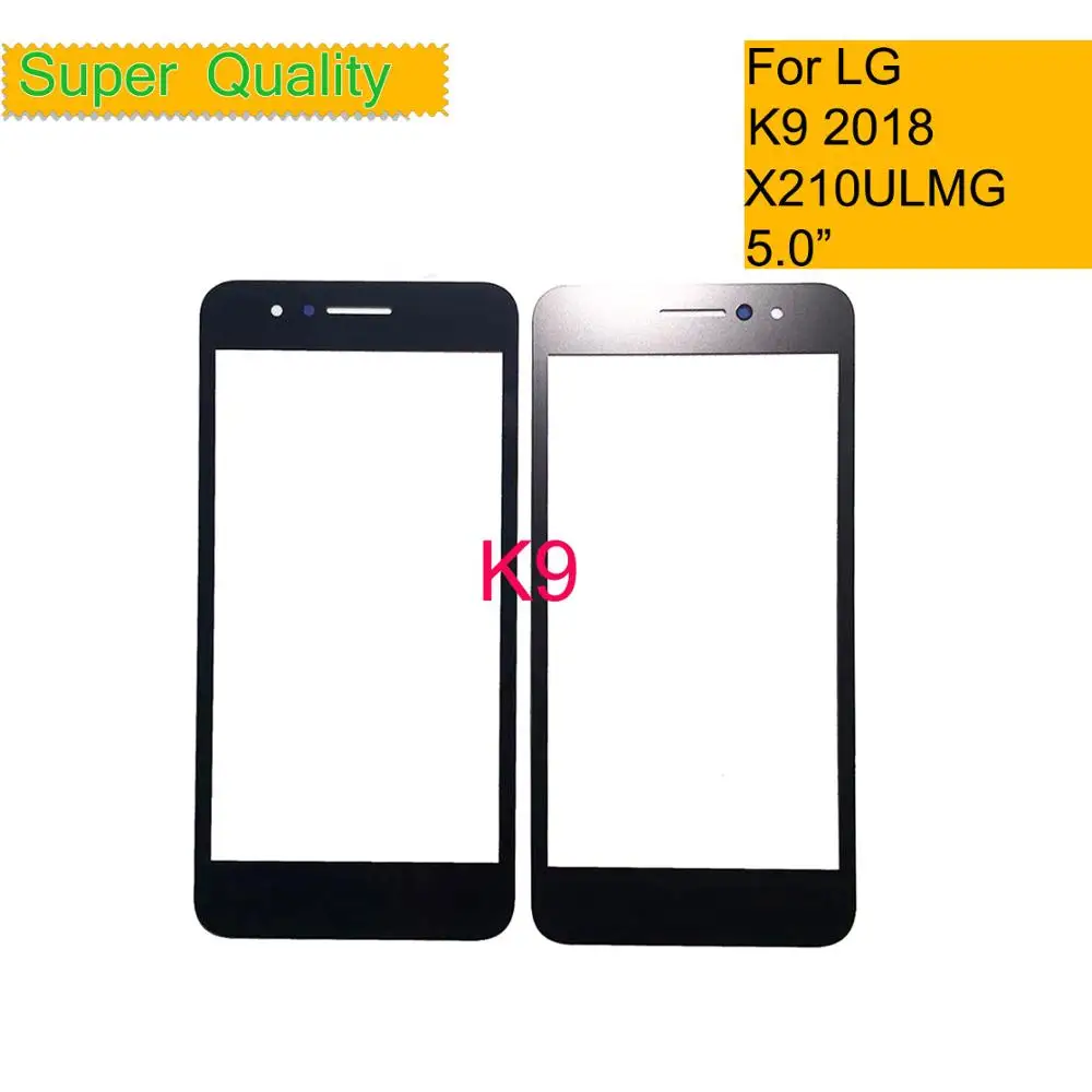 10 шт./лот для LG K9 2018 лм x210см LMX210EMW сенсорный экран передняя стеклянная панель