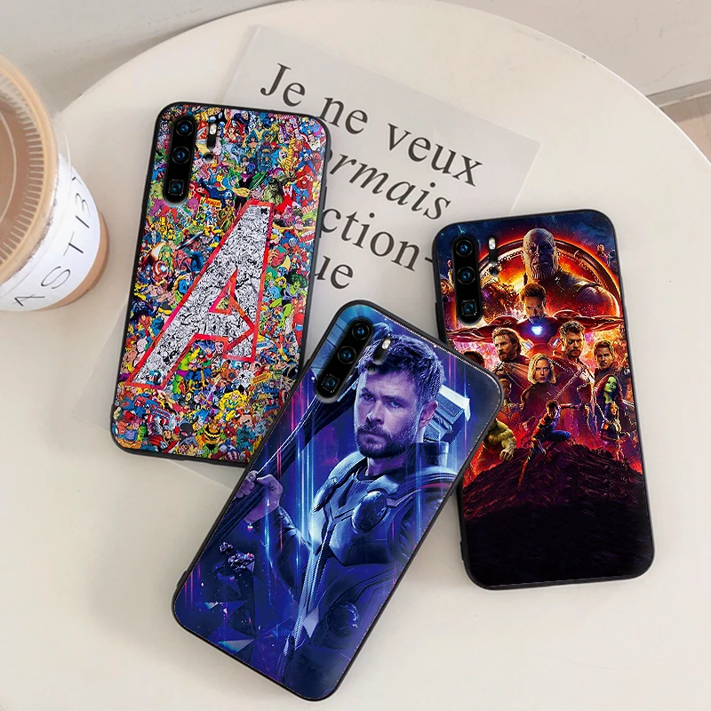 Для huawei P10 P20 2019 P8 P9 Mini P30 LITE для P Smart Z 2018 Pro Чехол Тор Marvel Мстители Чехлы мобильных