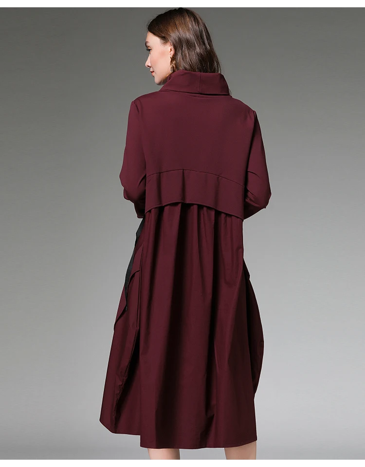 Kpop платья размера плюс женские 2020 новая мода высокое качество весна-осень платье