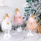 1 шт. милые куклы-ангелы, подвесные украшения, рождественские подарки для вечеринки, новогодние украшения для дома, Рождество