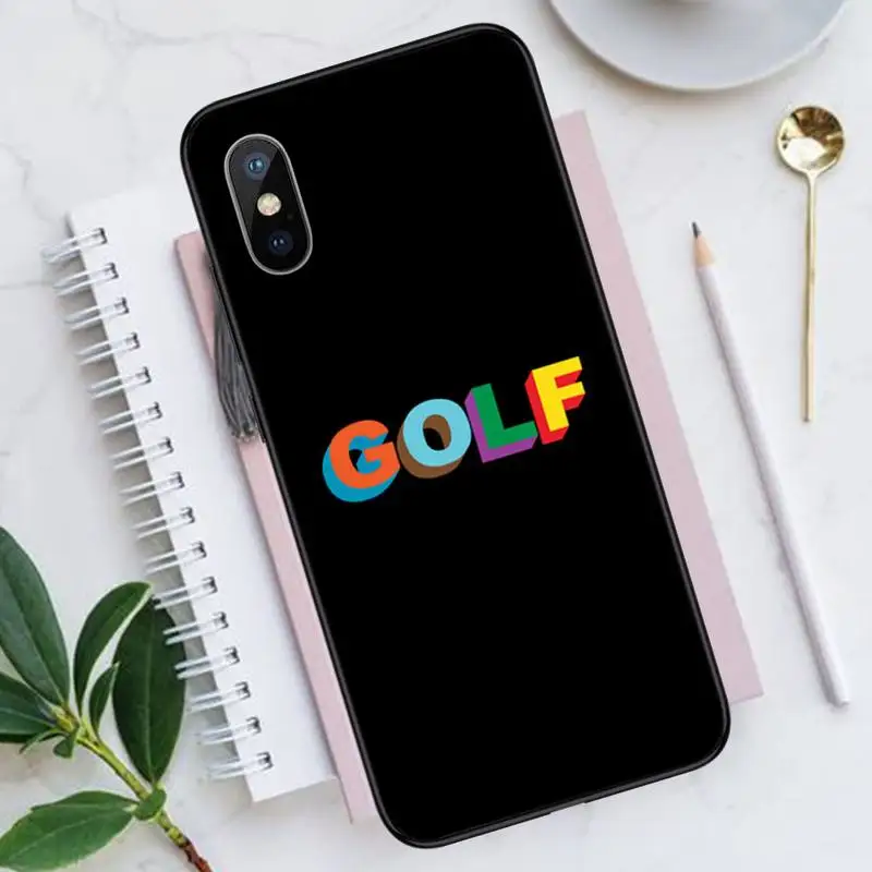 

golf Tyler the creator rapper Phone Case for iPhone 11 12 pro XS MAX 8 7 6 6S Plus X 5S SE 2020 XR Luxury brand shell funda