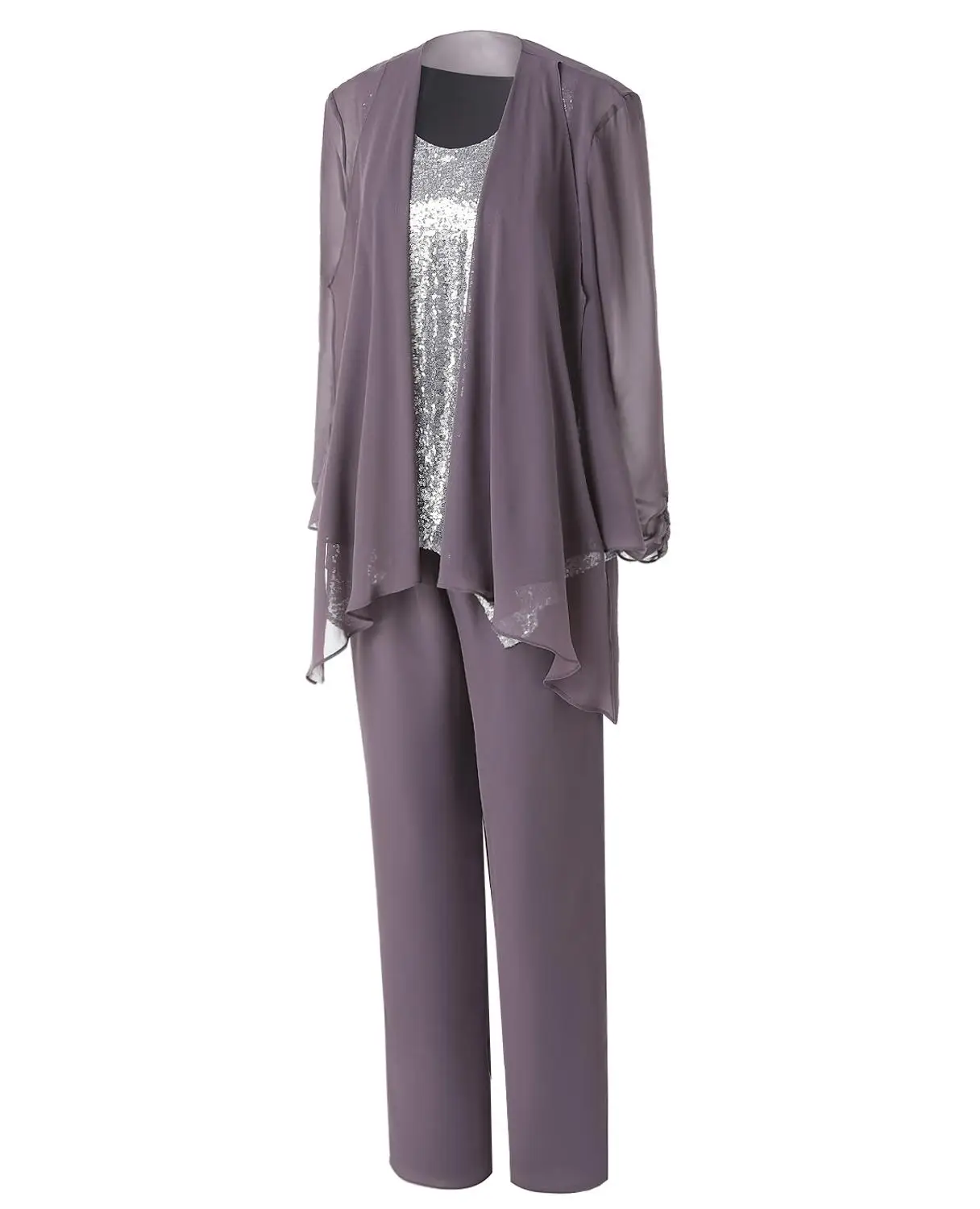 Женские серебряные блестки Свободный Топ пышное платье для матери невесты