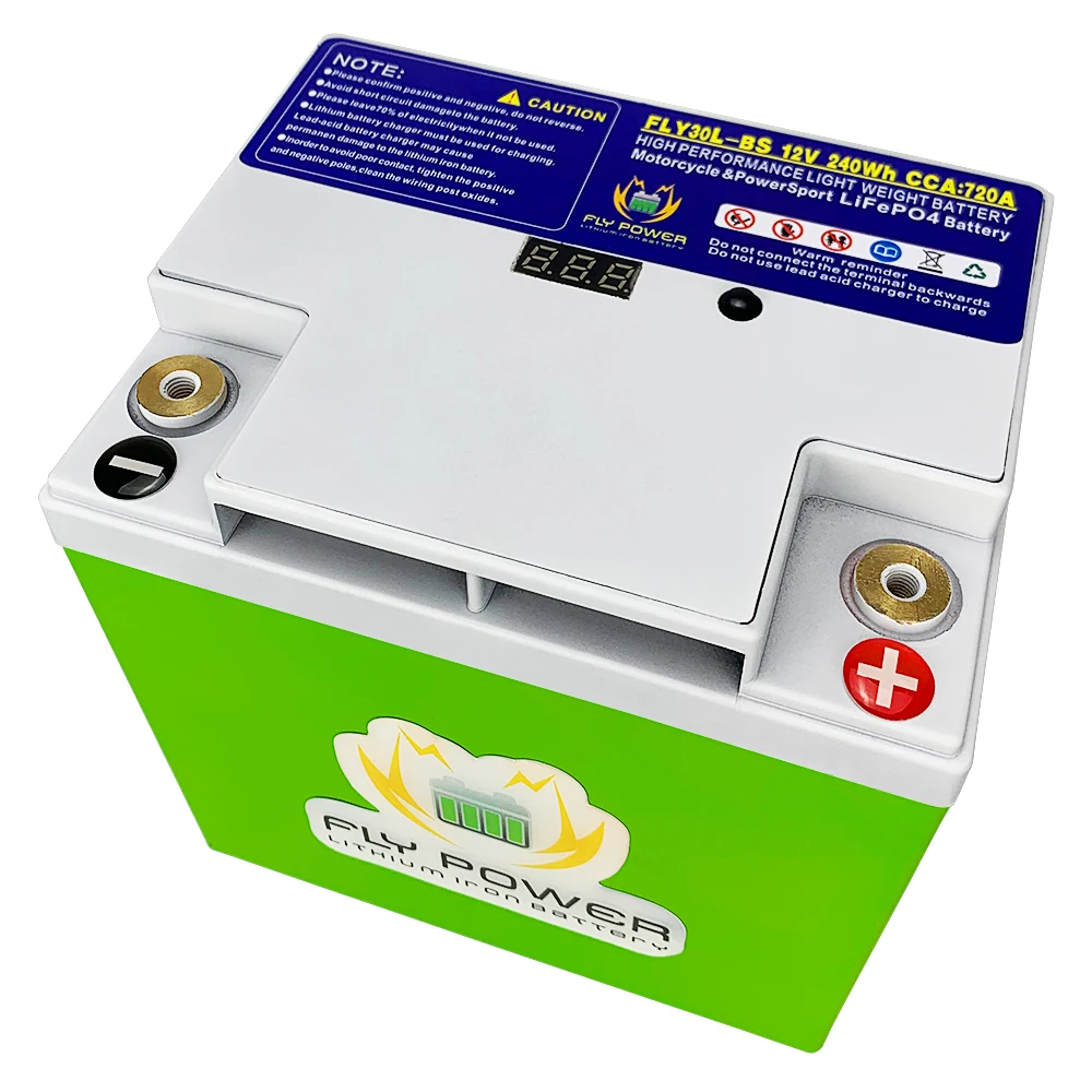 Батарея двигателя для мотоцикла литий железо фосфатного скутера 12 В 20 Ач CCA720A 240