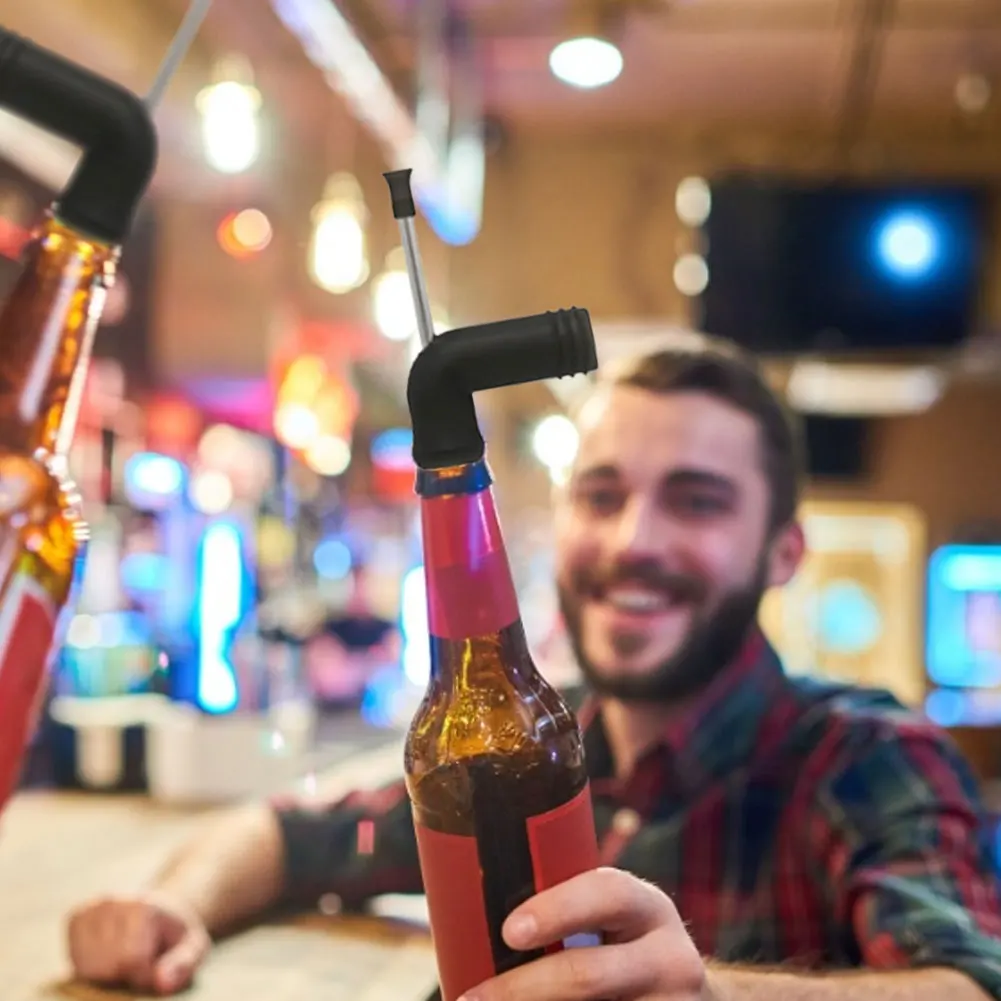 

Beer Snorkel Straw Drinking Beer Dispenser Funnel Tool For Bar Entertainment Party Festivals Beers Bottle Dispenser Bar Tools