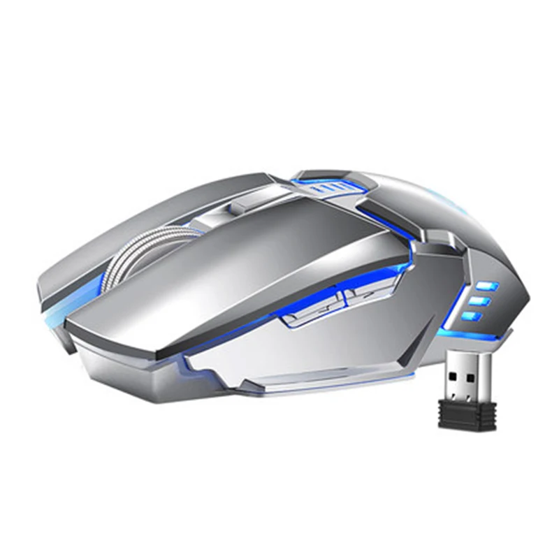 M312 7 программируемых кнопок USB проводной светодиодный 2400DPI регулируемая мышь 6