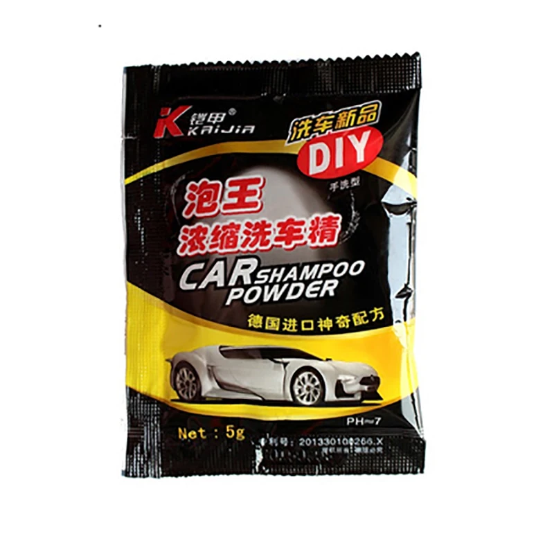 Один пакет за раз семья 5 граммов упаковка пена King концентрированная мойка