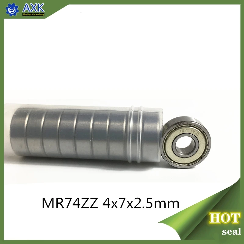 MR74ZZ ABEC 1 (50 шт.) Миниатюрные шарикоподшипники 4x7x2 5 мм L 740ZZ|Валы| |