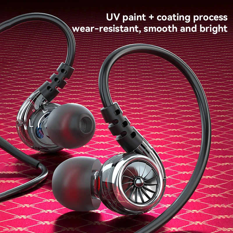 

Super Bass Wired Headphones Copper Driver Stereo Earphone HiFi Music Headset with Mic Sport Running Earbuds fone de ouvido