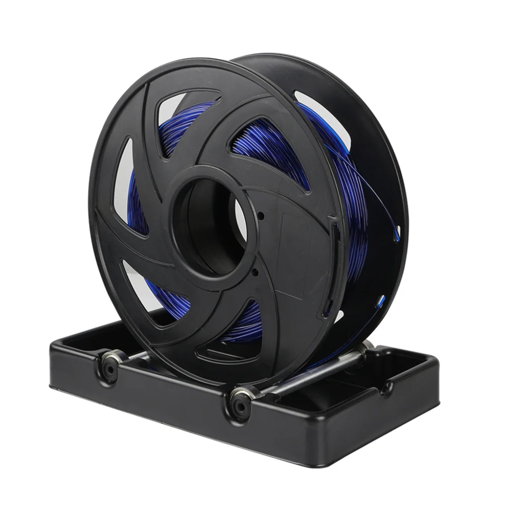 

3D Printer Accessories Filament Spool Holder Shelves Supplies Material Tray Rack for Prusa I3 MK2.5S/MK3S MMU2S (Black)