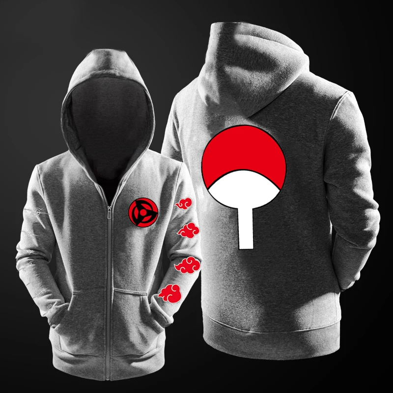 Осенне-зимняя повседневная толстовка с забавным принтом Goku Мужская Черная