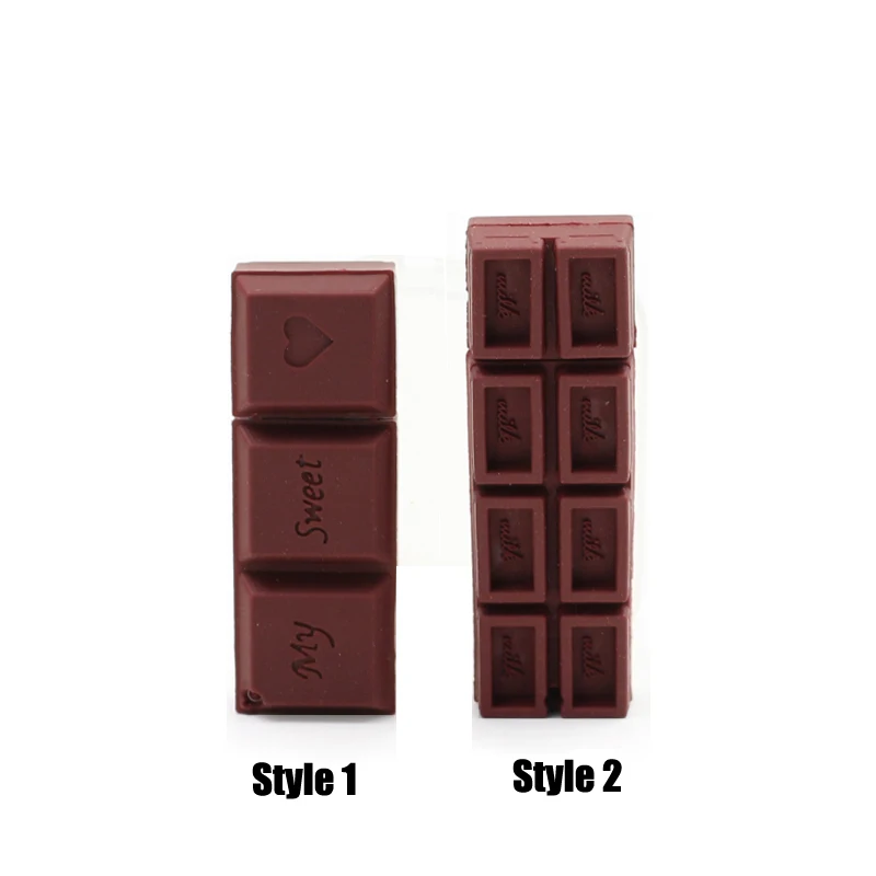 USB флеш накопитель с рисунком шоколада 32 ГБ 64 128 Мб|USB флэш-накопители| |