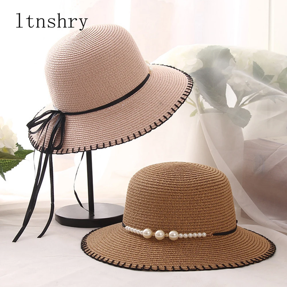 Летняя Новинка 2019 модная летняя Женская Складная пляжная Солнцезащитная шляпа с
