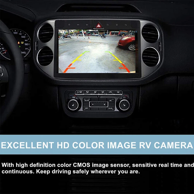 $95.17 HD handle Switch Car Rear View Camera For Audi Q2 Q2L Q5L A5 For Skoda rapid 2020 2021 KODIAQ For Polo For Skoda Rapid FL 2018