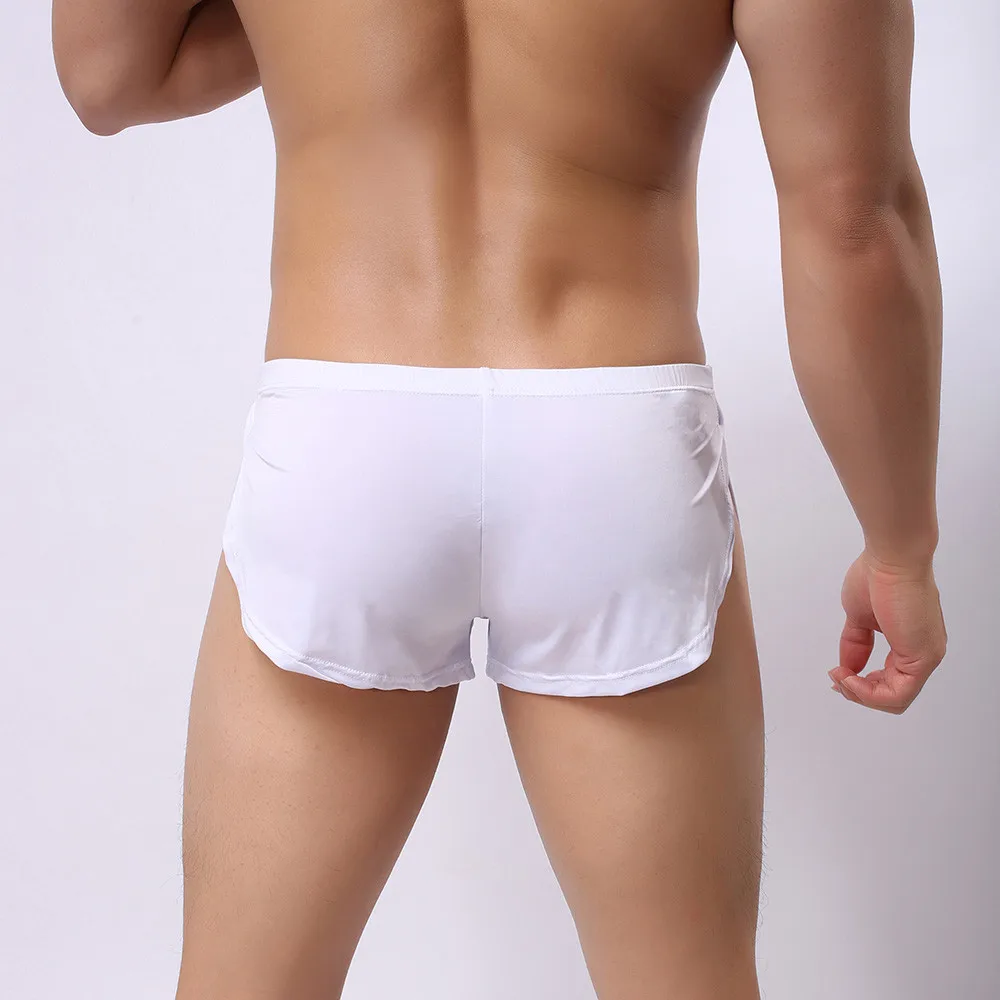 JAYCOSIN мужское нижнее белье Летние Боксеры Шорты Bulge удобные мужские трусы из хлопка мужские однотонные модные Спортивное нижнее белье