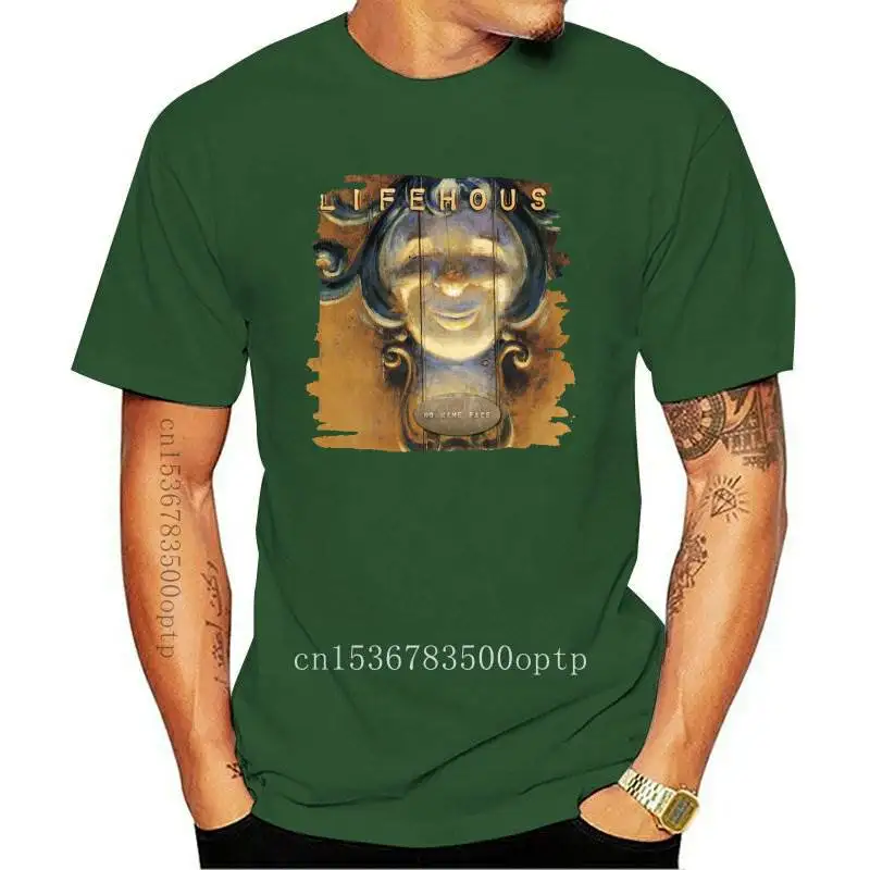 

New Men T-Shirt Lifehouse No Name Face Logo Fashion Shirts