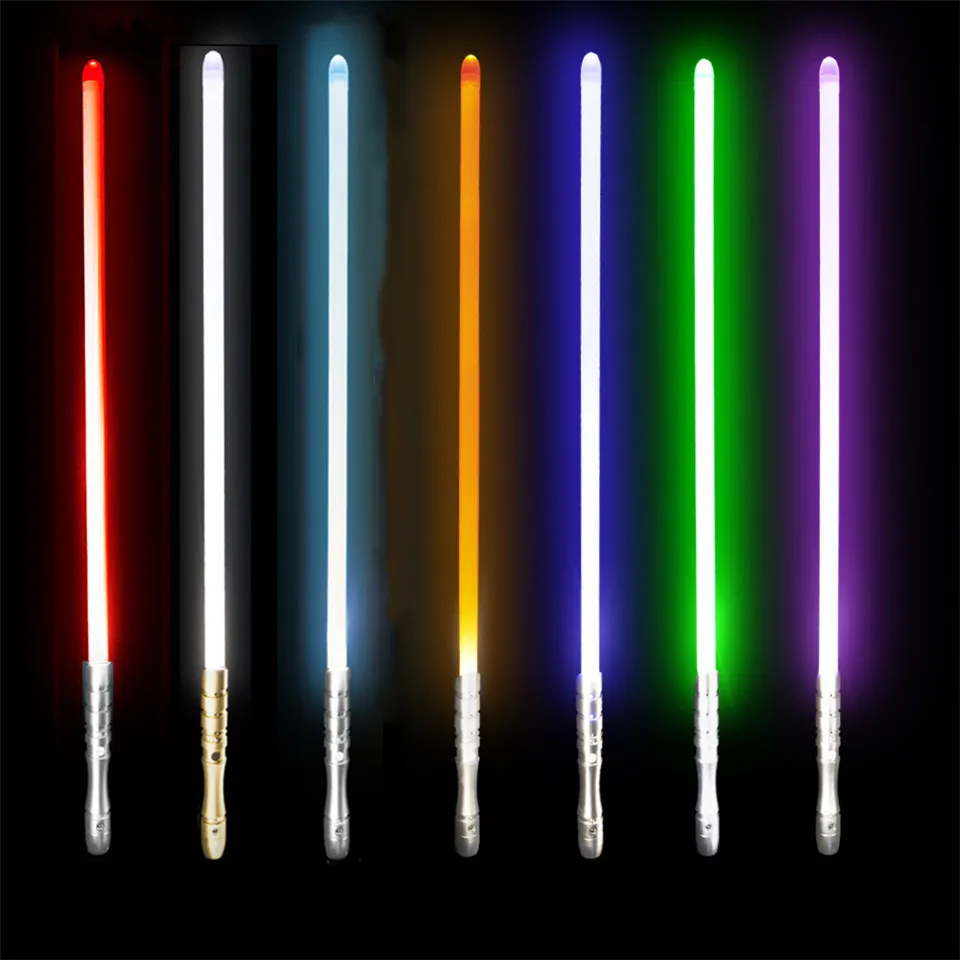 100 см косплей рыцарь джедая световой меч светящиеся игрушки USB перезарядка
