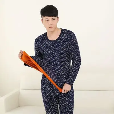 

autumn and winter thermal underwear New men's long johns set Long Johns set