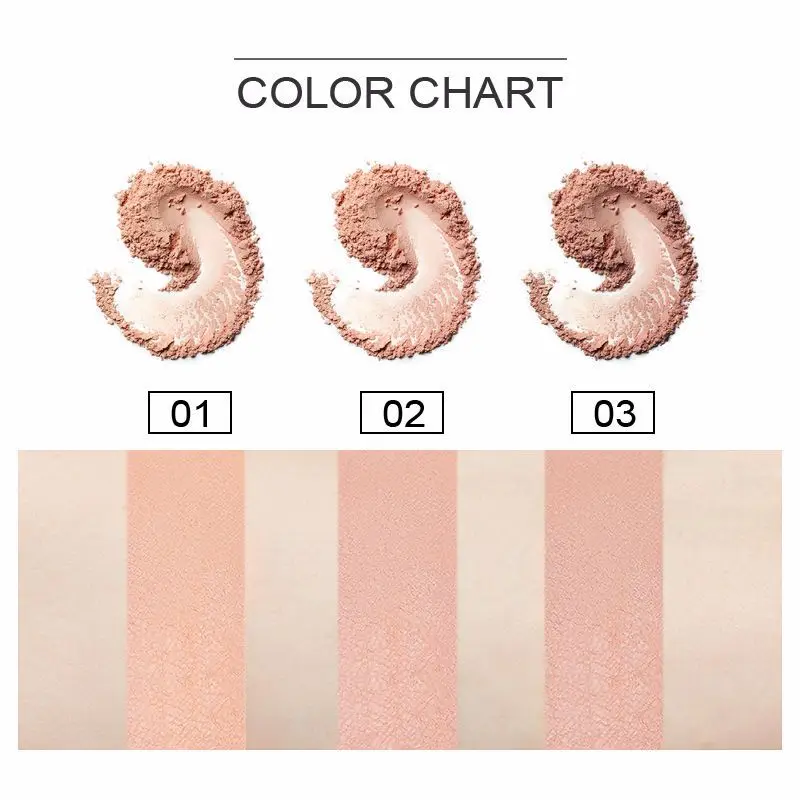3 шт./компл. корректор порошок макияж полное покрытие темные круги под глазами для