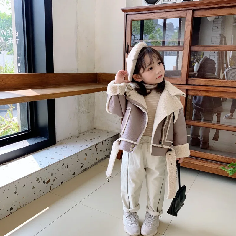 Зимняя Детская куртка Новое поступление корейский стиль утолщенная