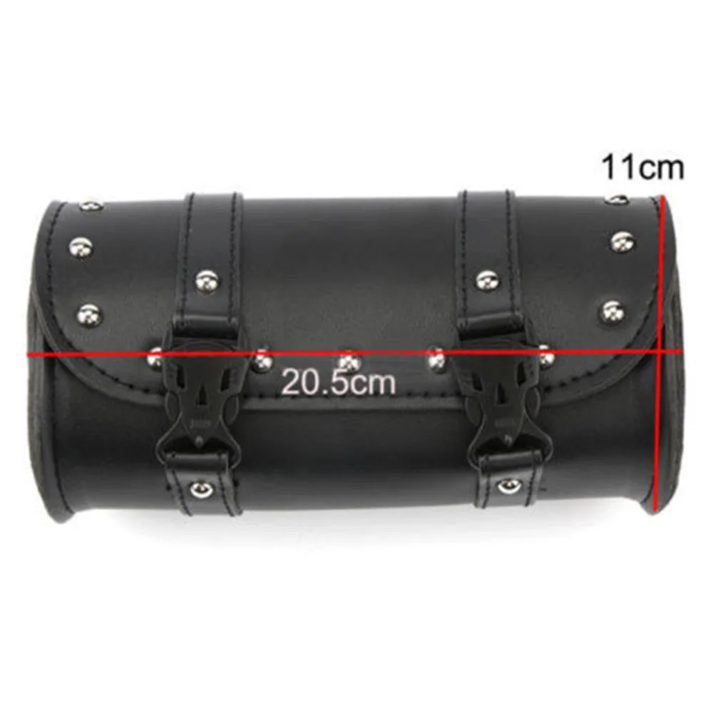 

1x Motorcycle Handlebar Sissy Bar Bag Saddlebag Fork Roll Barrel Bag Mode