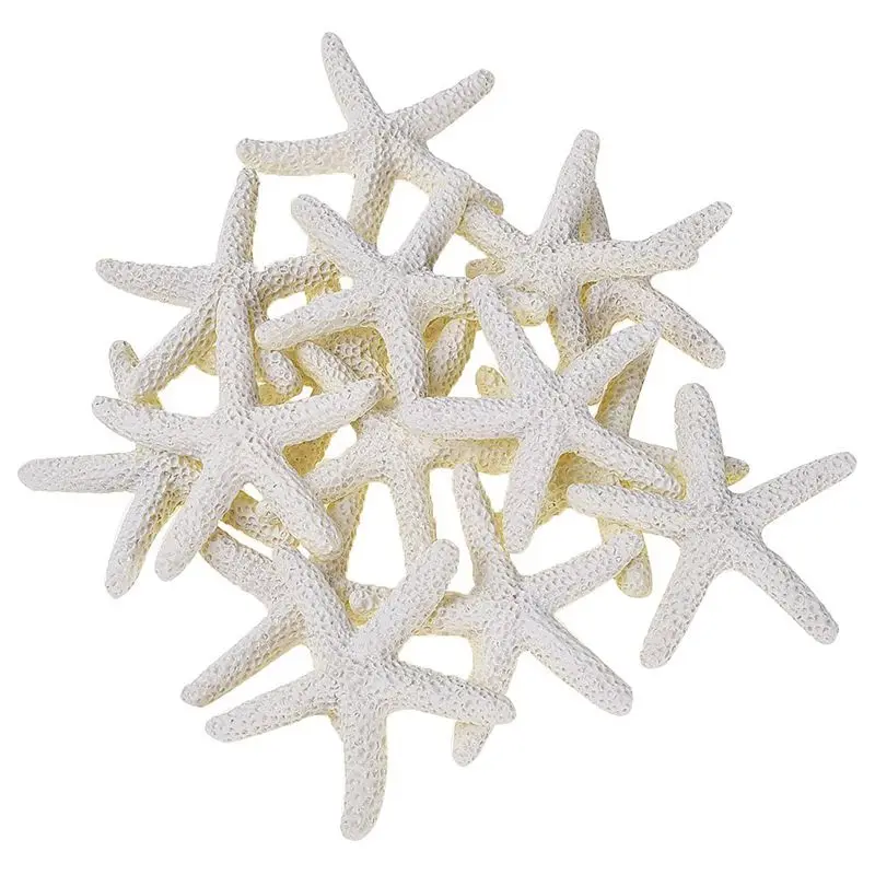 

15 штук кремово-белый карандаш для пальцев Морская звезда для свадебного декора, домашнего декора и ремесленного проекта