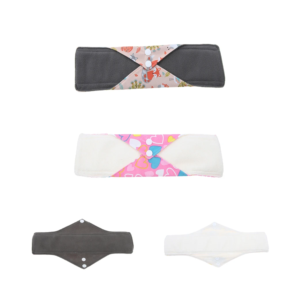 Бамбуковые прокладки для менструального лечения 2 шт. цикла матерчатые мам 11 8