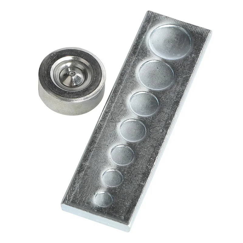 Набор инструментов для кожевенного ремесла 11 шт. набор заклепок с основанием