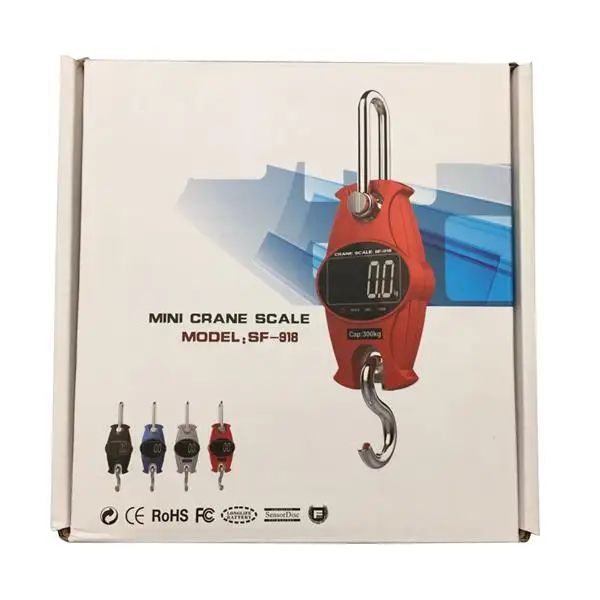 

Hook scale portable Scales Balance Over-load battery indicator electronic scale Tare and Hold key function with Batteries