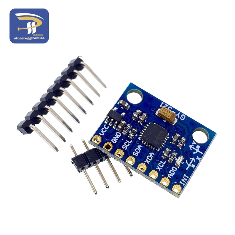 3-осевые аналоговые датчики гироскопа IIC I2C GY-521 MPU-6050 MPU6050 + модуль акселерометра