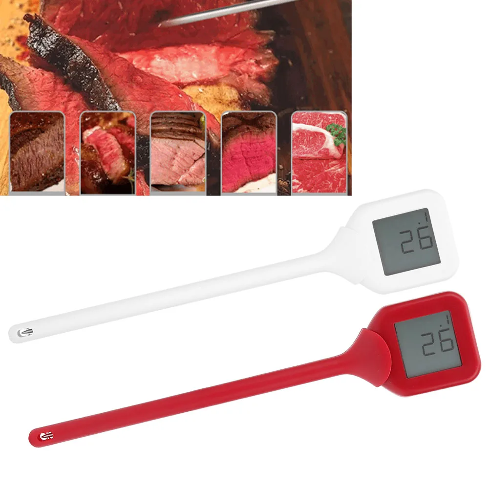 

Термометр для барбекю, с цифровым дисплеем и поворотом на 360 градусов