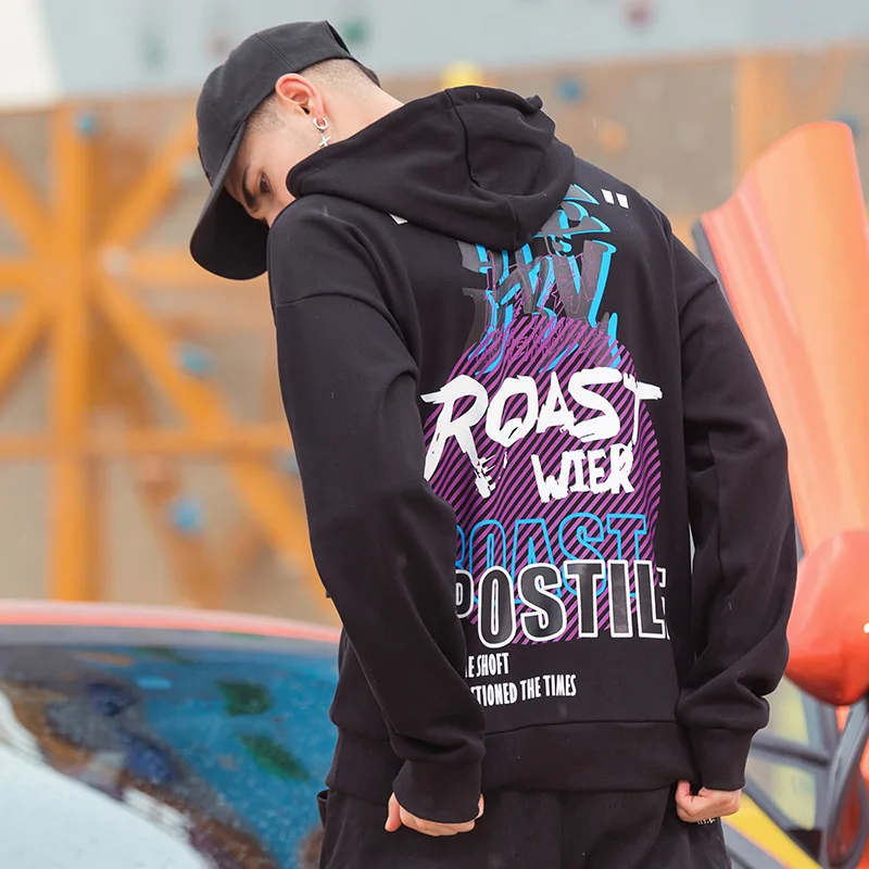 

Мужские толстовки, Повседневная Толстовка, Мужская весенне-осенняя новая стильная мужская толстовка с надписью