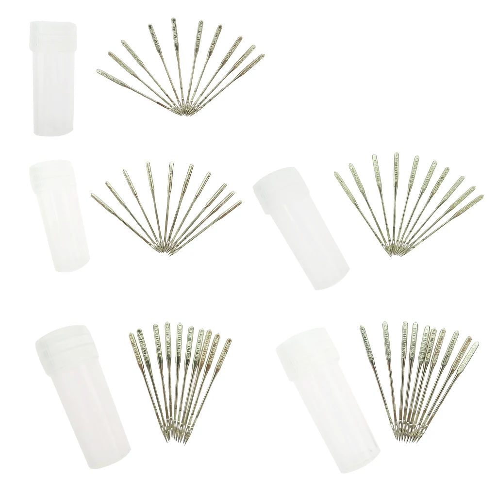 

50pcs Universal Home Sewing Machine Needles 9/70 11/80 14/90 16/100 18/110