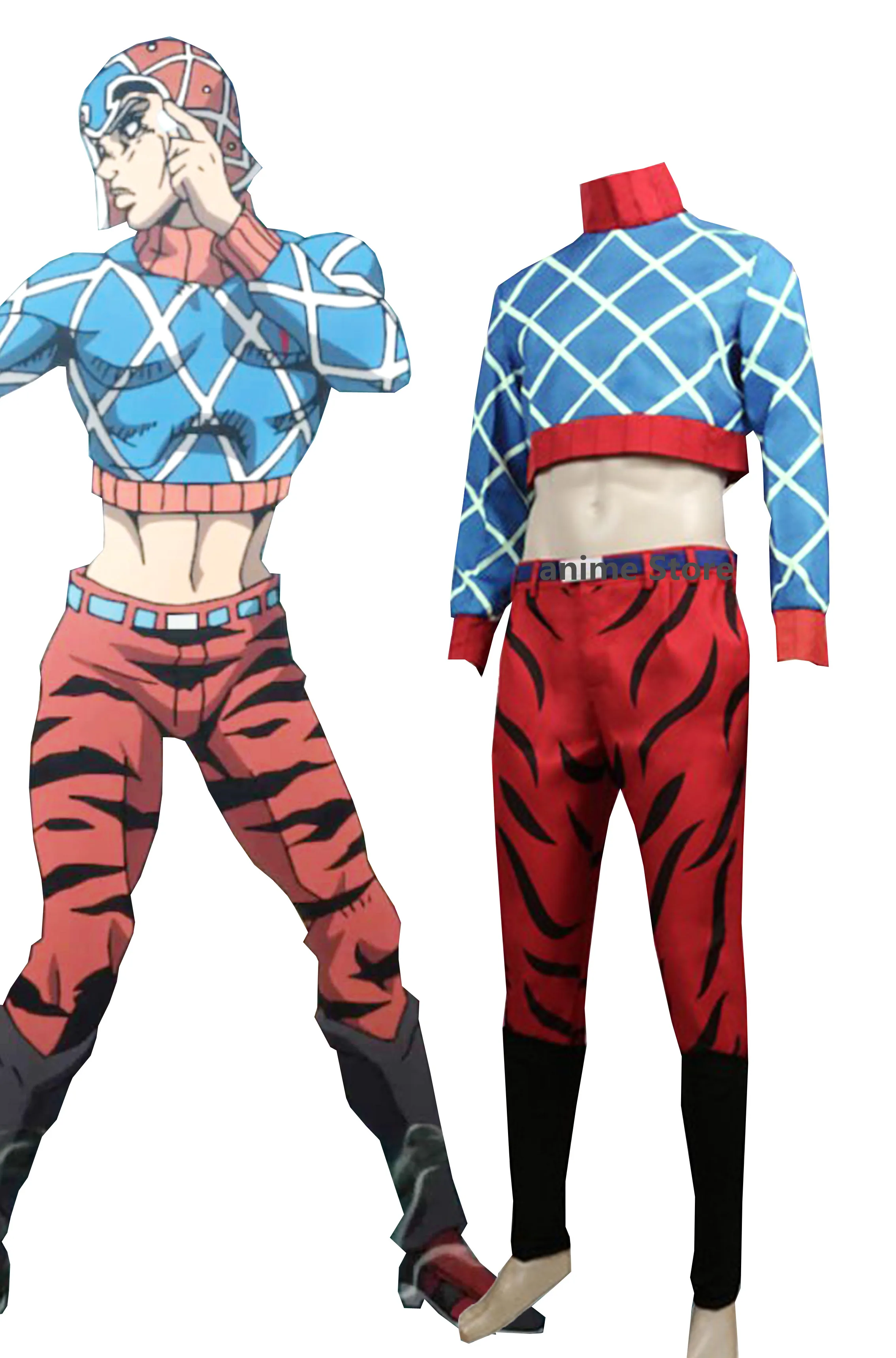 Костюм для косплея из аниме Невероятные приключения Джоджо|Костюмы аниме| |