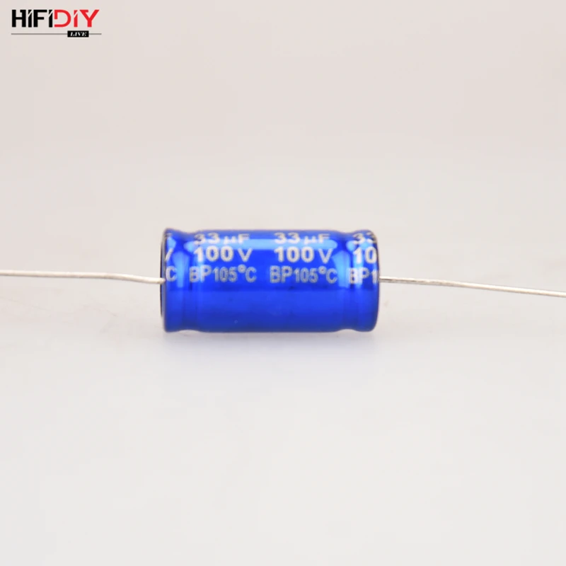 Электролитический конденсатор HIFIDIY LIVE Blue неполярный делитель частоты аудио 12 мкФ