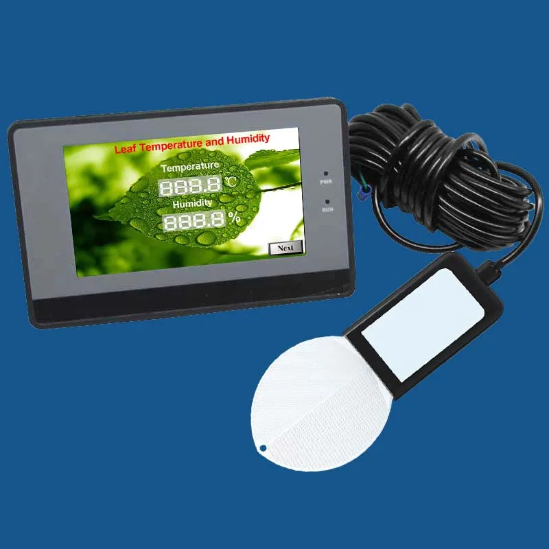 

Умный детектор температуры и влажности растений для сельского хозяйства, запомните последние 30 дней, данные о температуре листвы. Контроль влажности