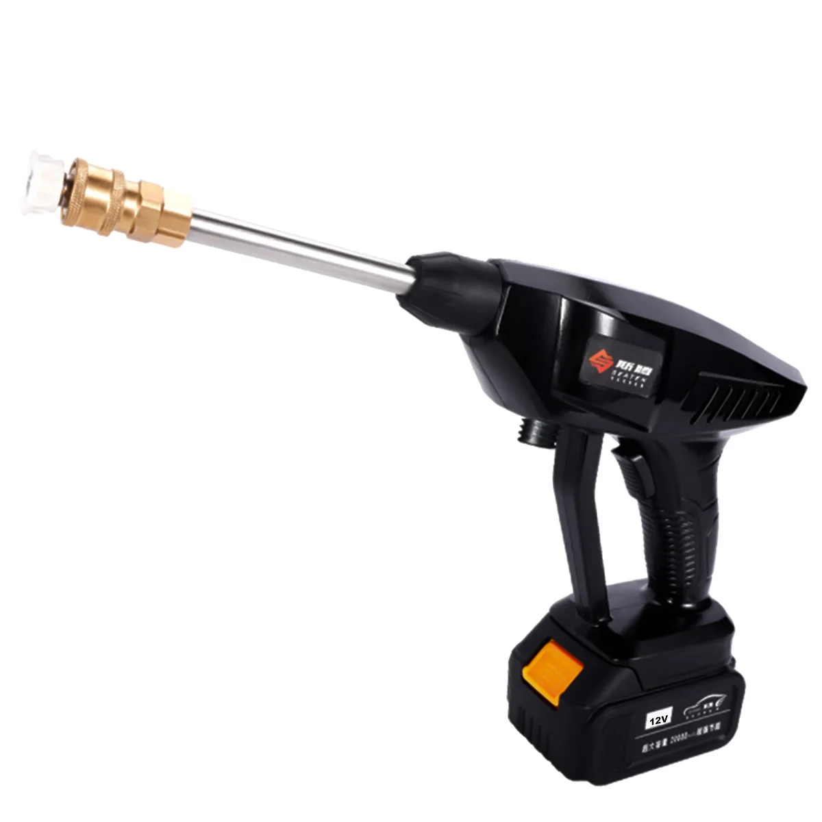 Pаспродажа Беспроводной водяной пистолет высокого давления для мойки автомобиля, 15000 мАч, портативный пеногенератор для мойки высокого давления, 12 В