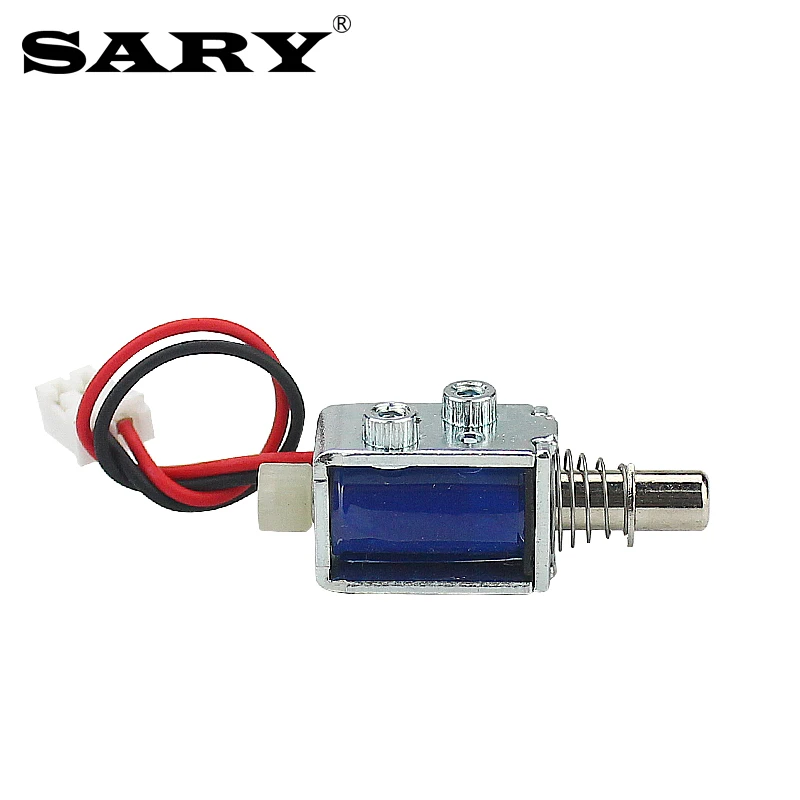 Mini Open Frame Push-Pull Electromagnet DC5v12v Small Electronic Lock Electromagnetic Lock  solenoid  Electric Bolt Lock