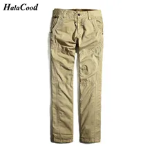 Hot Brand Mens Cargo Pants Casual Mens Pant Cotton Multi Pocket Military Overall Mr Outdoors High Quality Trousers Plus size